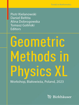 cover image of Geometric Methods in Physics XL